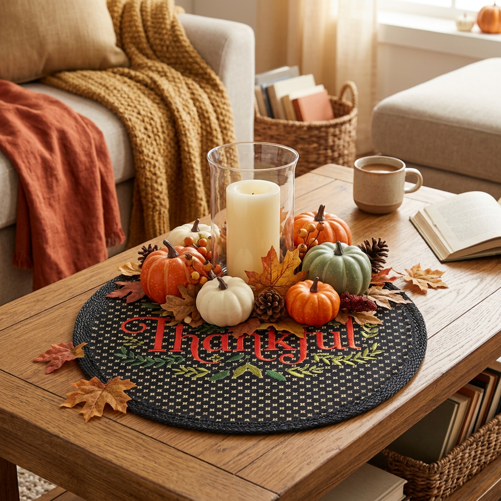 Thankful Placemat - Coffee Table