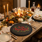 Thankful Placemat - Dining Table