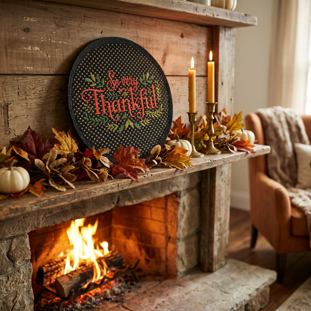 Thankful Placemat - Mantle