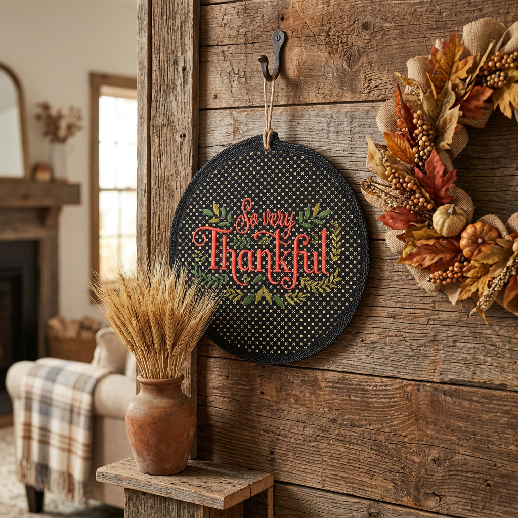 Thankful Placemat - Wall Decor